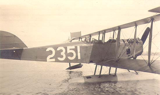 Scanned photo of a hydroplane.