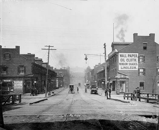 Scanned photo of Sixteenth Street, 1904.