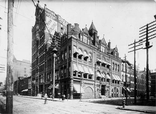 Scanned photo of Central YMCA.