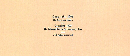 Scanned copyright information for 'More 
About Teddy B and Teddy G The Roosevelt 
Bears.'