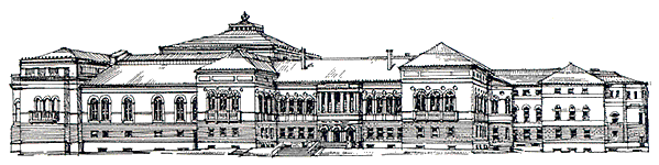 Drawing_showing_the_Library_side_of_The_Carnegie.