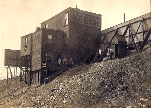 Photograph 
of Forbes Street tenement.