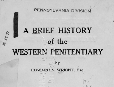 Scanned image 
of title page information from original book.