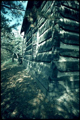 Scanned slide of Meadowcroft.