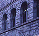 Thumbnail: Scanned slide of Courthouse courtyard (detail).