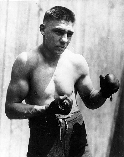 Scanned photo of boxer Harry Greb.